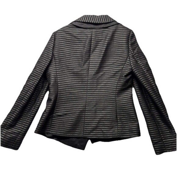 Armani Collezioni Single Button Blazer Women Size 12 Virgin Wool Blend Office - Picture 5 of 6